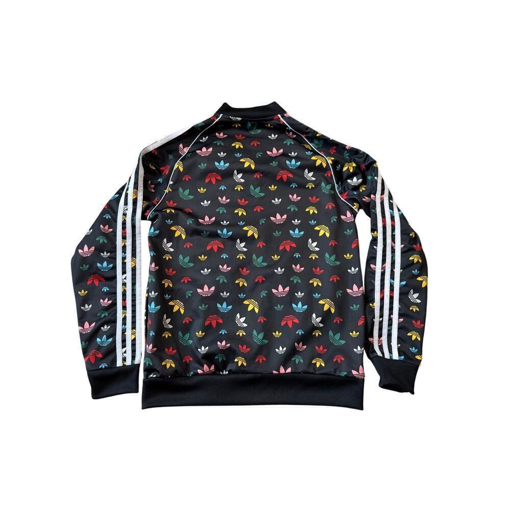 Adidas Girls Trefoil Superstar Track Jacket, size L (13-14) - Picture 2 of 9